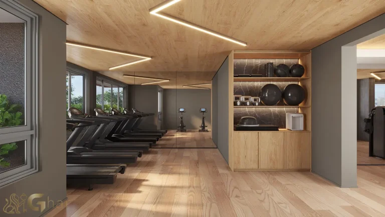 Espaço fitness no condomínio VP Moema