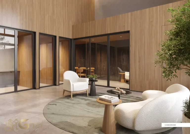 Espaço de coworking no condomínio VP Moema