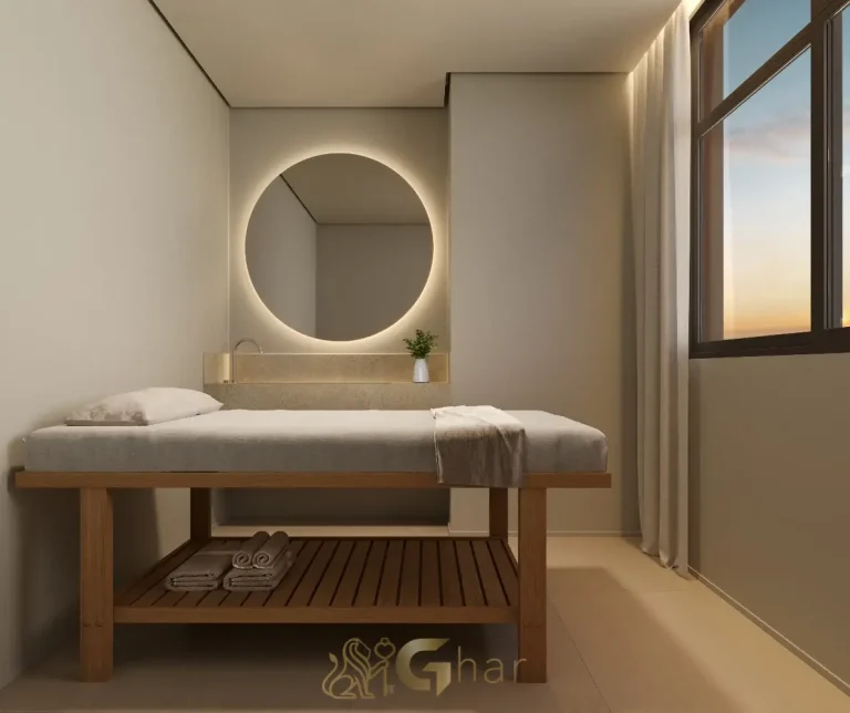 Sala de massagem e spa do Aire Alto de Pinheiros, São Paulo