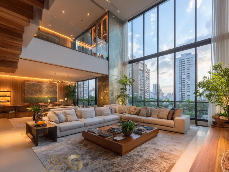 Apartamento duplex penthouse de alto padrão no Jardins