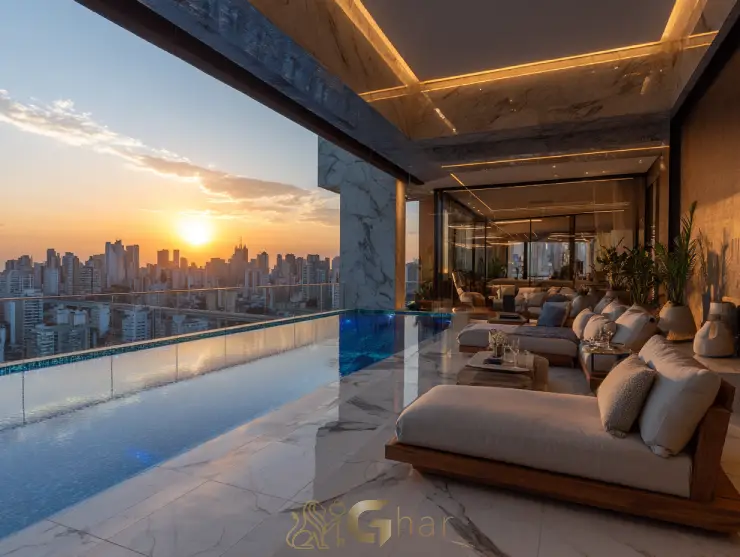 Cobertura de luxo em Moema com vista panorâmica e acabamento de alto padrão