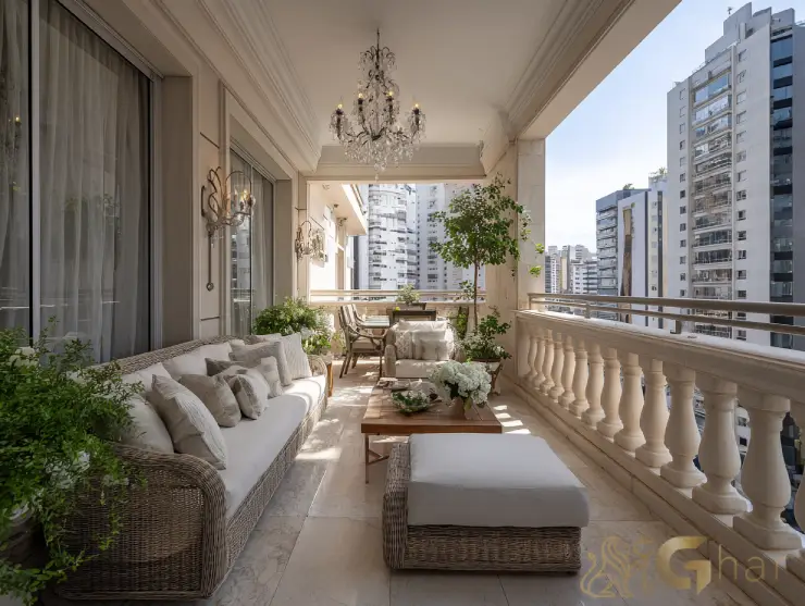 Apartamento em Perdizes com varanda luxuosa e vista panorâmica em São Paulo