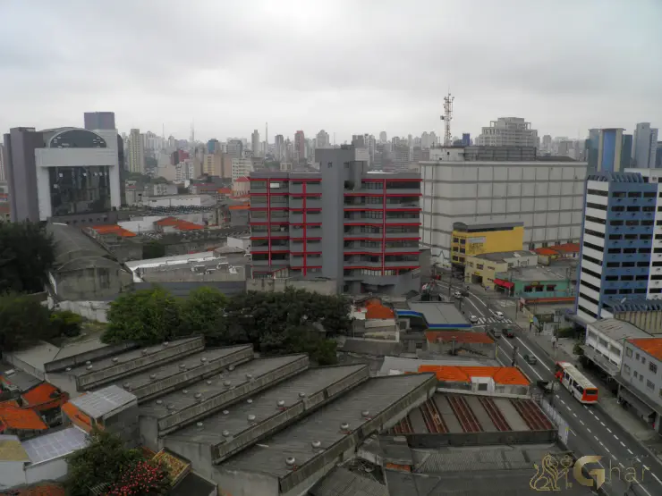 Vista panorâmica do bairro Butantã na Zona Sul de São Paulo com áreas verdes e prédios residenciais