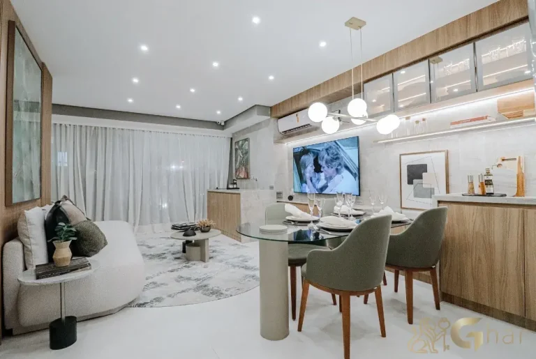 Living decorado de 48 m² – DF345 Vila Clementino São Paulo