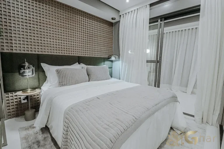 Suíte master decorada de 48 m² – DF345 Vila Clementino