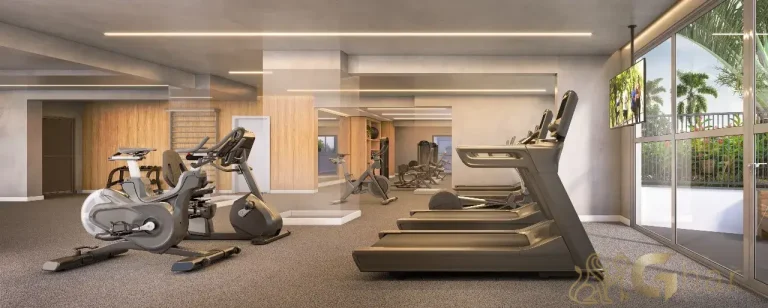 Espaço fitness aeróbico do DF345 Vila Clementino