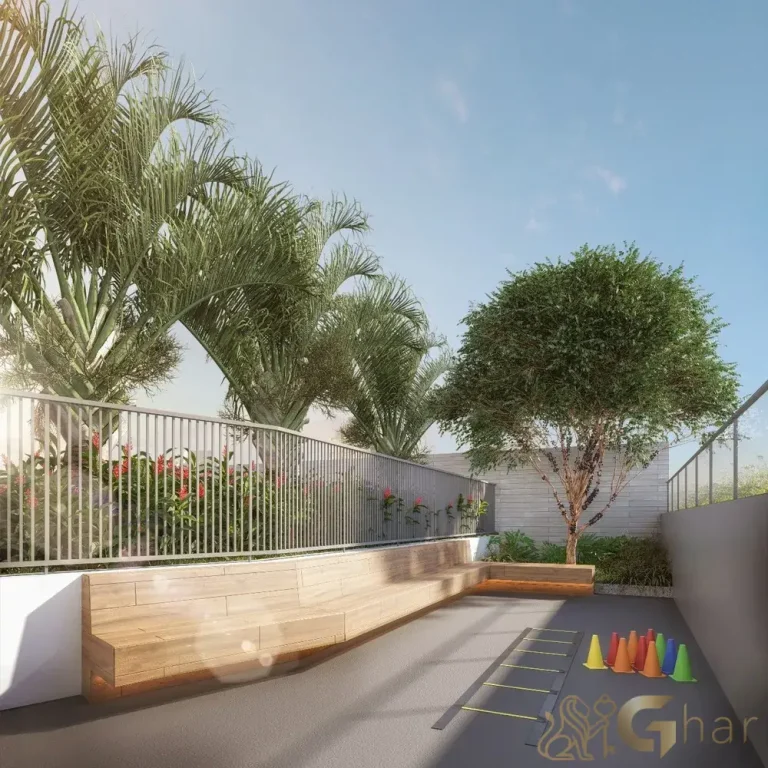 Área externa de treino funcional no DF345 Vila Clementino