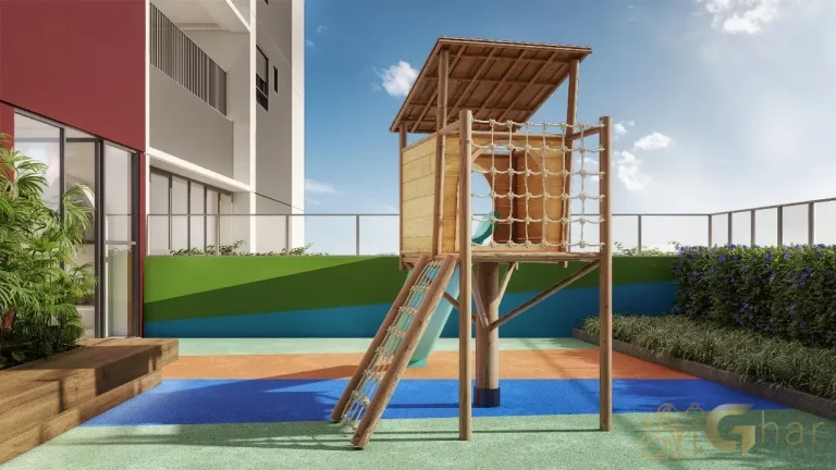 Lobby elegante do condomínio DF345 Vila Clementino