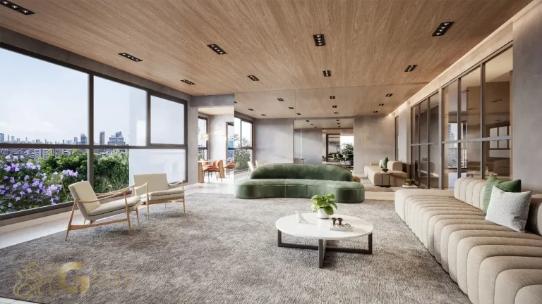 Salão de festas do DF345 Vila Clementino em São Paulo