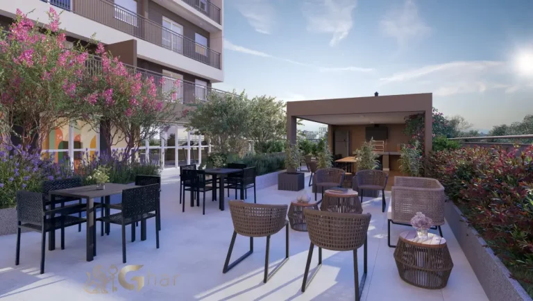 Área externa de lazer para festas no Every Day Chácara Klabin