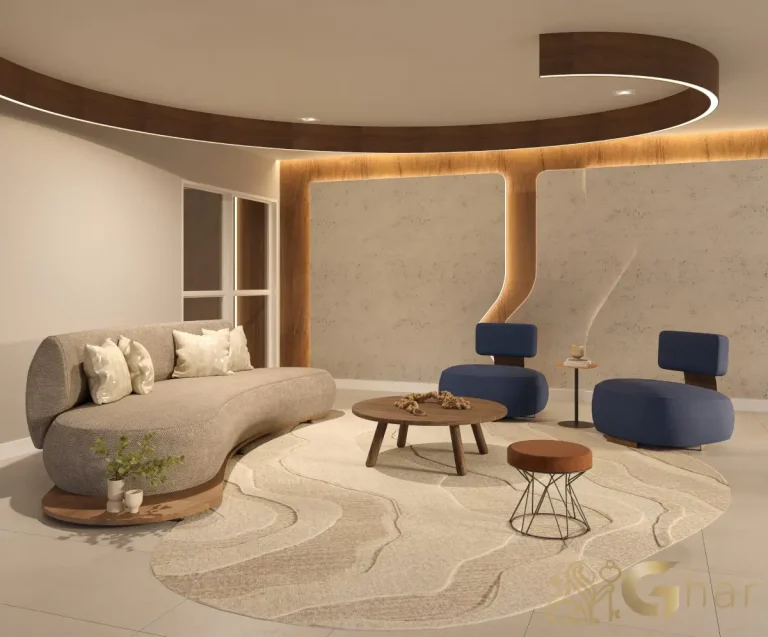 Lobby moderno do Every Day Chácara Klabin