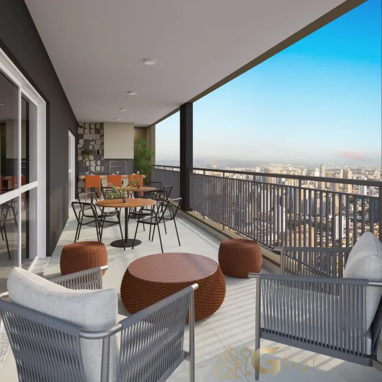 Terraço de apoio para festas no Every Day Chácara Klabin