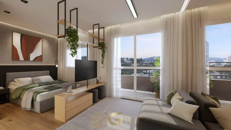 Studio decorado de 29 m² no EVO Vila Clementino