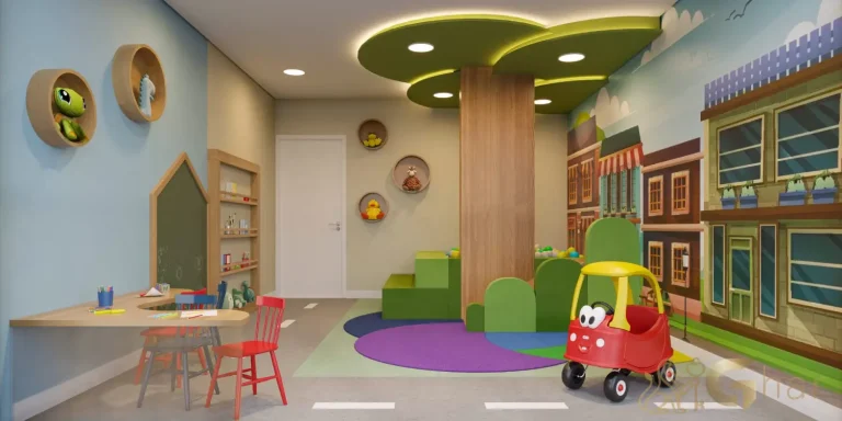 Brinquedoteca no condomínio EVO Vila Clementino