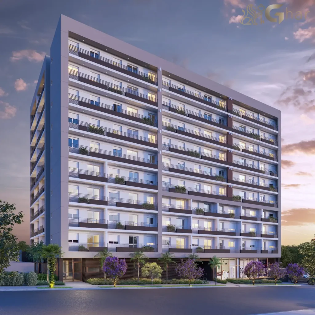 Fachada do condomínio EVO Vila Clementino São Paulo