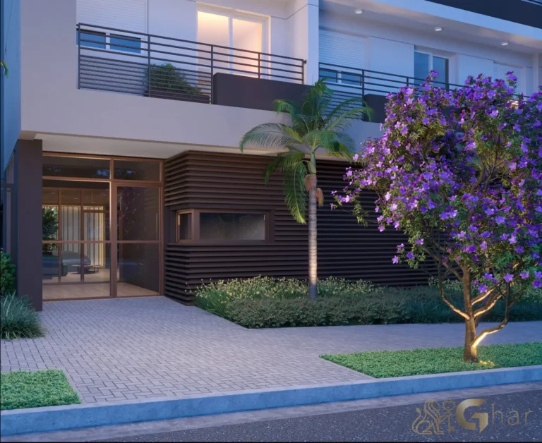 Fachada com portaria do condomínio EVO Vila Clementino