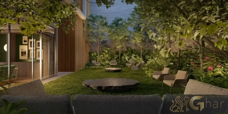 Jardim e Tênis Lounge do Granoscar Ibirapuera – integração entre natureza e lazer de alto padrão