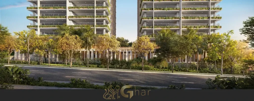 Fachada do Granoscar Ibirapuera vista da rua – localização privilegiada no Ibirapuera, São Paulo