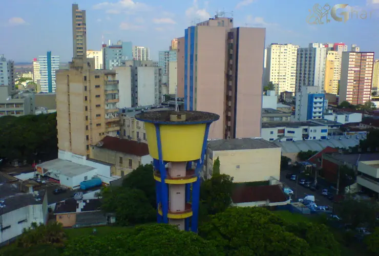 Caixa d’água histórica do bairro Higienópolis São Paulo