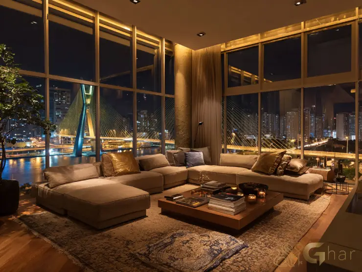 Apartamento novo vista urbana em São Paulo capital