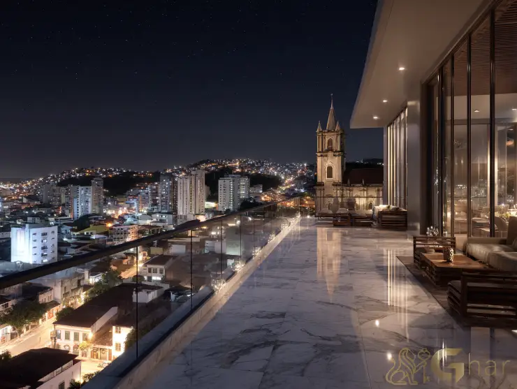 Apartamento pronto para morar na capital paulista com varanda e vista panorâmica
