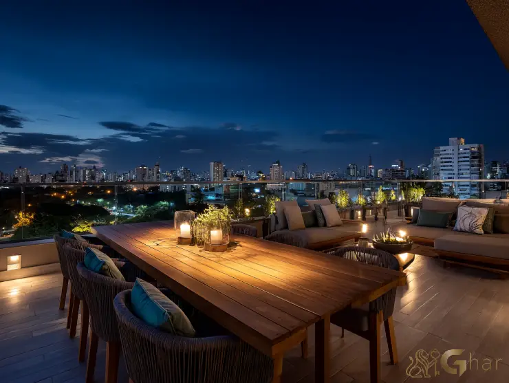 Cobertura de luxo pronta para morar na capital paulista com vista panorâmica
