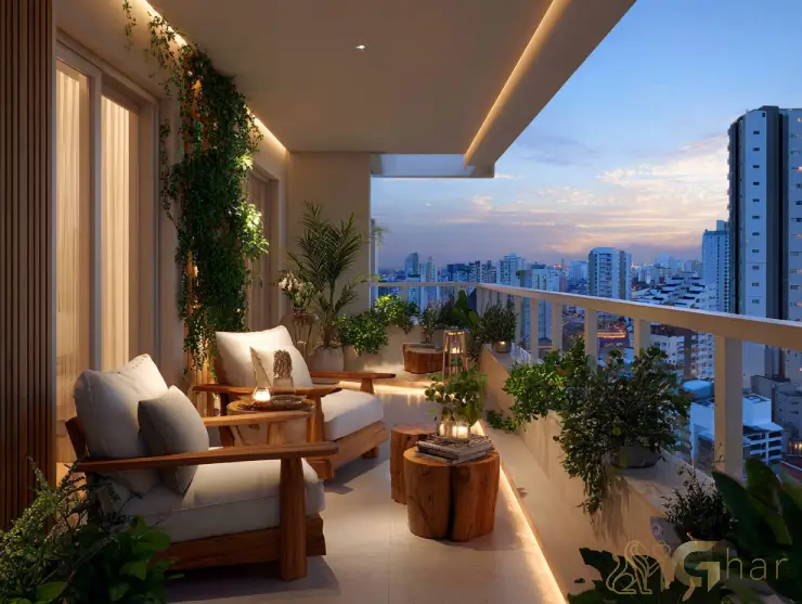 Apartamento novo com varanda ampla e vista urbana – Zona Leste de São Paulo