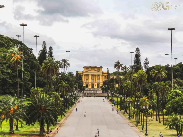 Museu do Ipiranga no bairro Ipiranga, Zona Sul de São Paulo