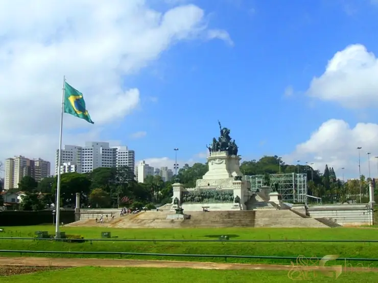 Parque da Independência na Zona Sul de São Paulo