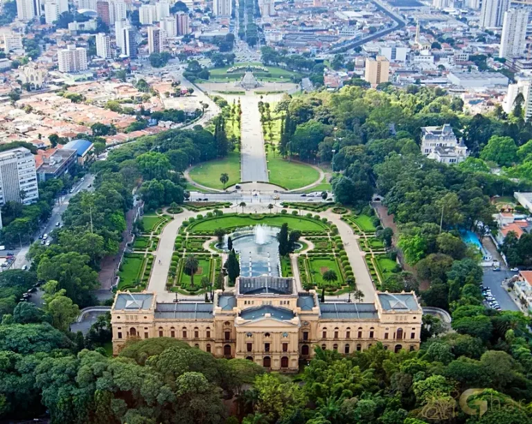 Vista panorâmica do bairro Ipiranga na Zona Sul de São Paulo