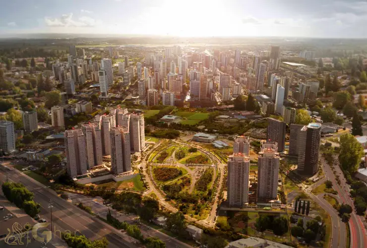 Vista aérea do bairro Jardim das Perdizes na Zona Oeste de São Paulo