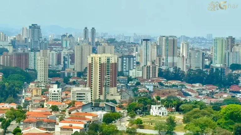 Vista panorâmica do bairro Jardim São Paulo na Zona Norte de São Paulo