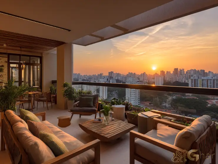 Apartamento novo na planta na Zona Oeste de São Paulo com vista para a cidade