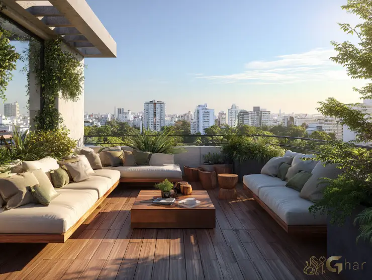 Cobertura penthouse em lançamento na planta na Zona Leste de São Paulo com vista panorâmica