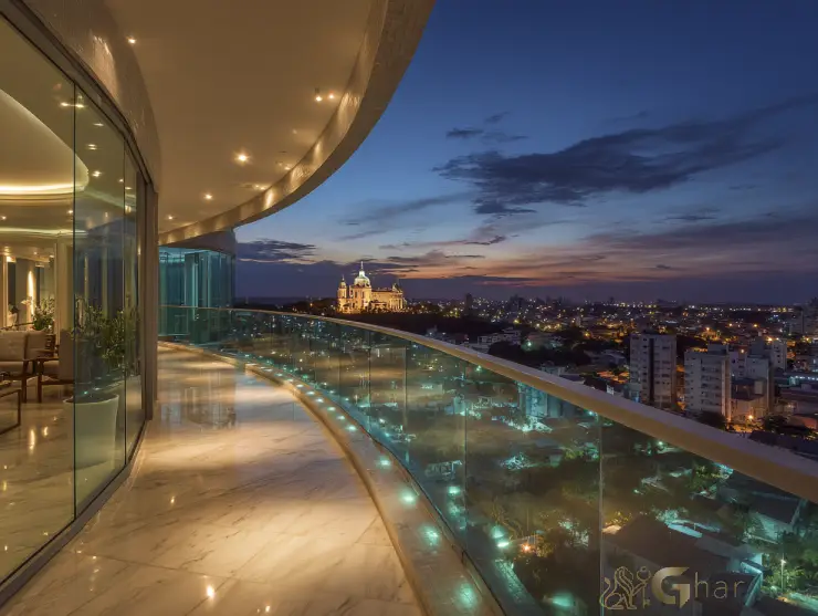 Apartamento moderno em lançamento na planta na Zona Leste de São Paulo com varanda e design contemporâneo