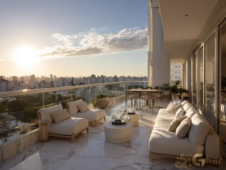 Apartamento de alto padrão com varanda na capital paulista – Ghar