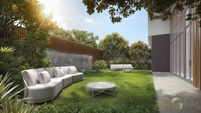 Praça e alameda arborizada do Mirant Ibirapuera com paisagismo de Benedito Abbud