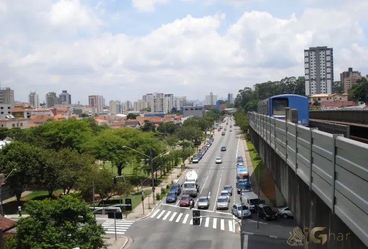 Avenida Luiz Dumont Villares no bairro Parada Inglesa Zona Norte de São Paulo