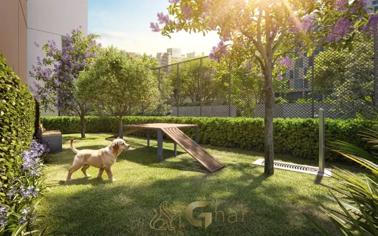 Espaço Pet do Quarten Ibirapuera – Área de lazer para animais de estimação em condomínio de luxo no Ibirapuera