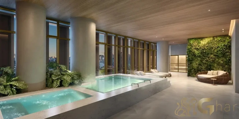 SPA com cold plunge e hidromassagem do Quarten Ibirapuera – Espaço de bem-estar e relaxamento em São Paulo