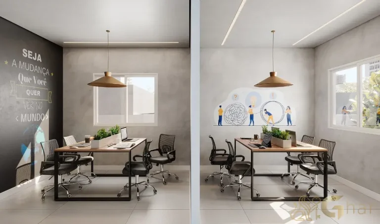 coworking do condomínio side sacomã ipiranga são paulo com estações de trabalho e internet de alta velocidade