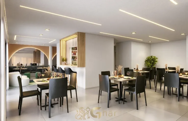 salão de festas do condomínio side sacomã ipiranga são paulo com decoração elegante e espaço amplo