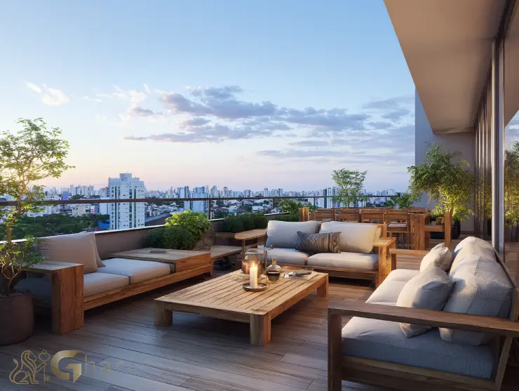 Cobertura de luxo com vista panorâmica em São Paulo – Ghar Imóveis