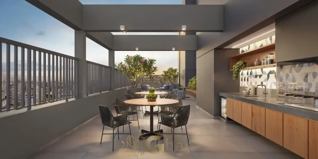 Lounge multiuso moderno do The Collection Ibirapuera