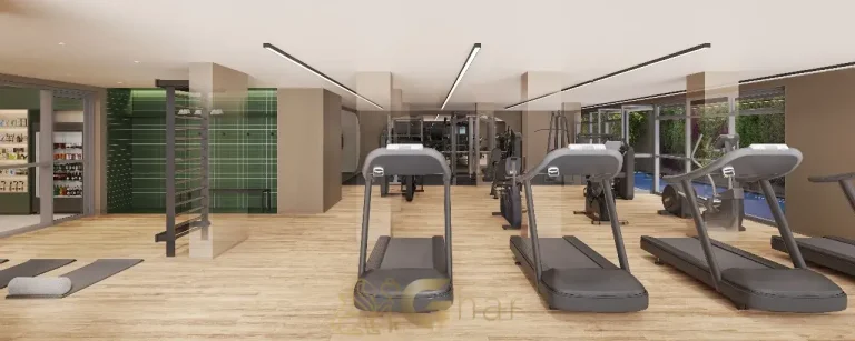 Academia fitness moderna do The Collection Moema