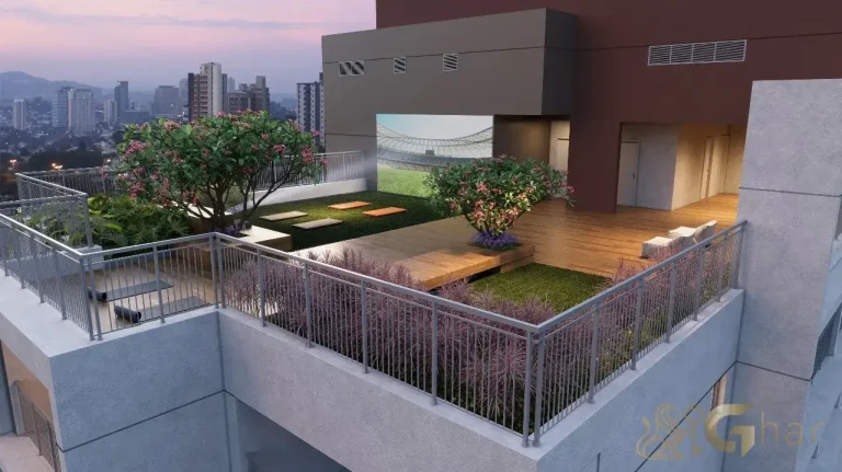 Fachada e cobertura do The Collection Perdizes