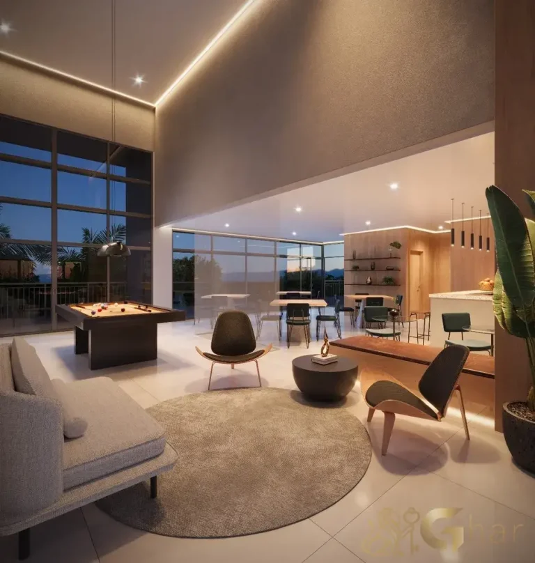 Salão de festas decorado do The Collection Perdizes