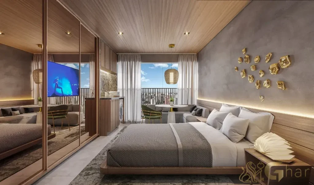 Studio decorado 25m² no The Collection Vila Clementino em São Paulo