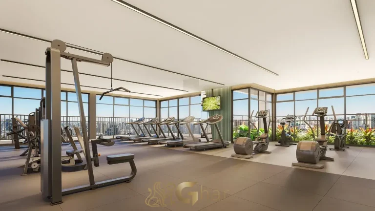 Academia do The Collection Vila Clementino com equipamentos modernos