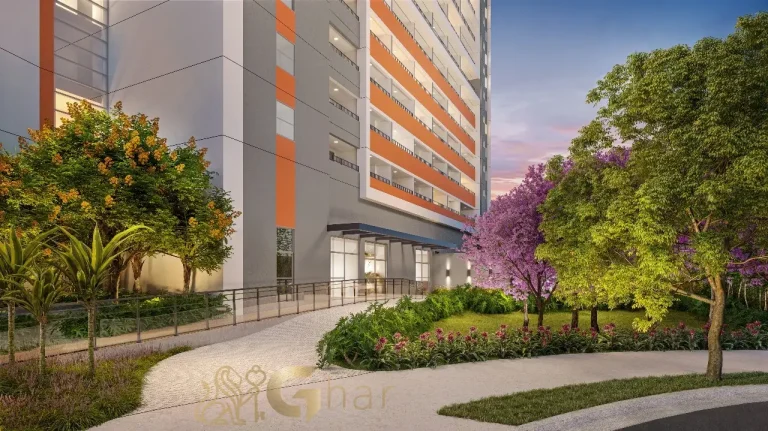 Portaria e entrada principal do The Collection Vila Mariana com segurança e sofisticação